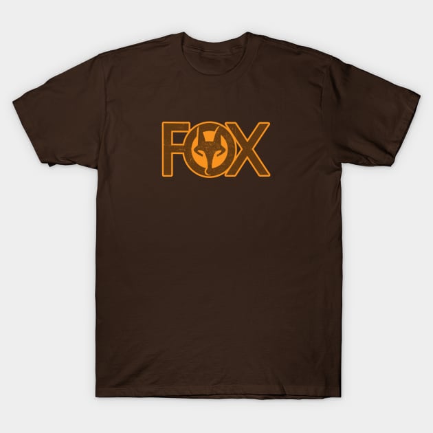 Fox '73 Orange/Brown T-Shirt by NeuLivery